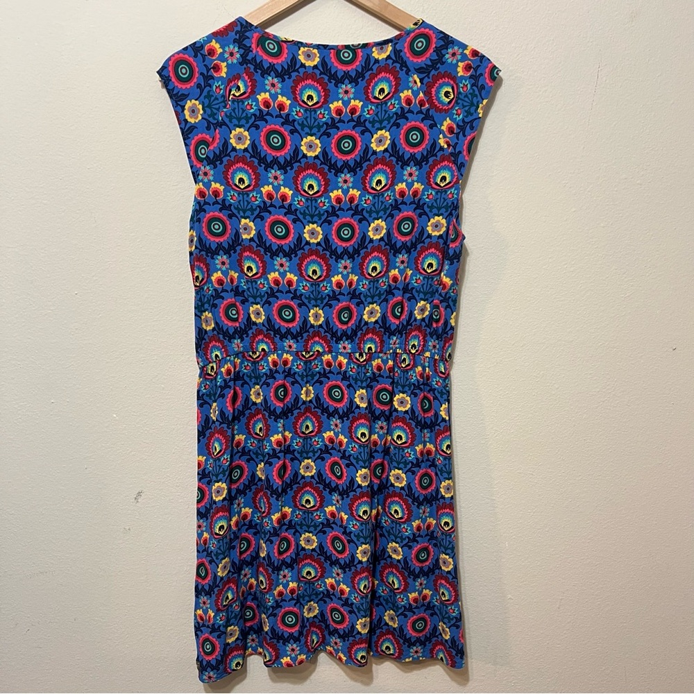 Matilda Jane Splendid Blue Floral Dress Size large - Picture 4 of 4